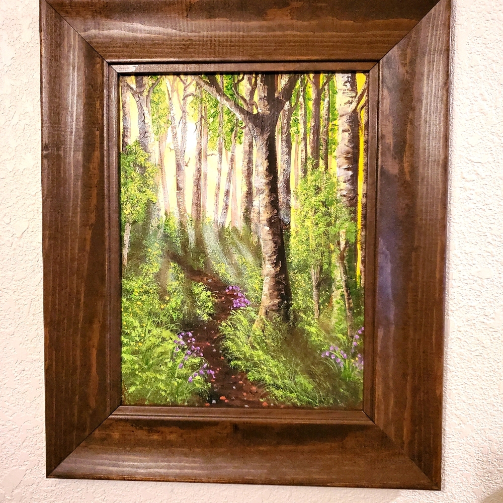 Peaceful ,Origional Art Oil Painting!